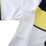 Close-up of the Chelsea Retro Away Fan Version jersey (2011/12), highlighting the sleeve and side details.