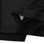 Close-up of the Chelsea Retro Third 2011/12 fan version shirt sleeve, showing detailed stitching and fabric quality.