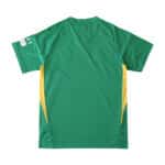 Back view of the Leeds United Goalkeeper 2024/25 Fan Version jersey in green, with yellow accents on the sides.