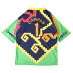 Mexico Retro Goalkeeper Jersey | 1995 Player Version, featuring "Campos" and number 1 on the back with vibrant geometric patterns.