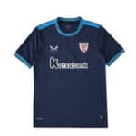 Athletic Bilbao Away 2025/26 Fan Version jersey in dark blue with light blue accents and club crest.
