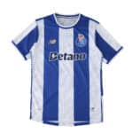 FC Porto Home 2025/26 Player Version jersey with blue and white stripes, club crest, and Betano sponsor logo.