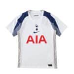 Tottenham Hotspur 2025/26 Home Player Version jersey, white with navy details and AIA sponsor logo.
