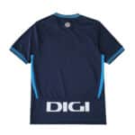 Back view of Athletic Bilbao Away 2025/26 Fan Version jersey in navy blue with light blue accents and DIGI sponsor.