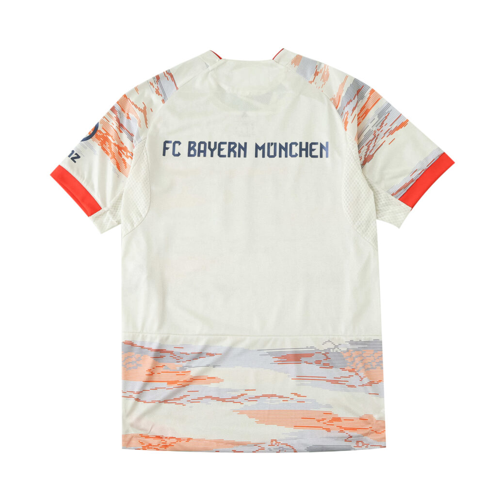 Back view of Bayern Munich Away 2025/26 Player Version jersey with FC Bayern München text.