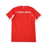 Back view of Bayern Munich Home 2025/26 Player Version jersey, red with white details and club name on the back.