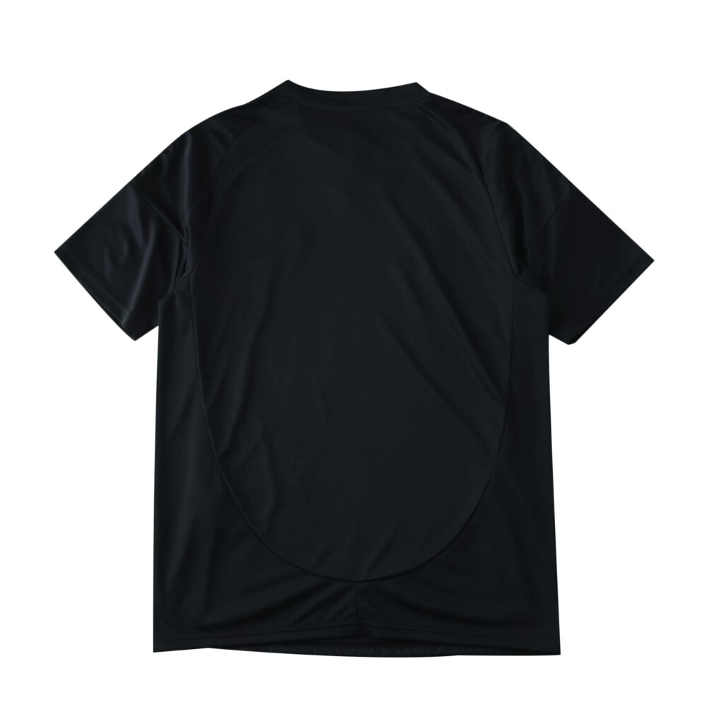 Back view of the Charlotte FC Away 2025/26 Fan Version jersey in black.