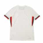 Back view of the Chelsea Away 2025/26 Player Version jersey in white with red and green accents.