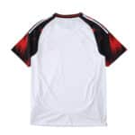 Back view of Flamengo Away 2025/26 Fan Version jersey, white with red and black sleeve accents.
