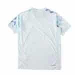 Back view of Inter Milan Away 2025/26 Player Version jersey, featuring light colors and geometric patterns.
