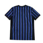 Back view of Inter Milan 2025/26 Home Player Version jersey with blue and black vertical stripes.