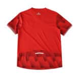 Back view of Lille LOSC Home 2025/26 Fan Version jersey, featuring red color with geometric accents.