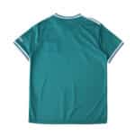 Back view of Liverpool Third 2025/26 Fan Version jersey in teal with white and black trim.