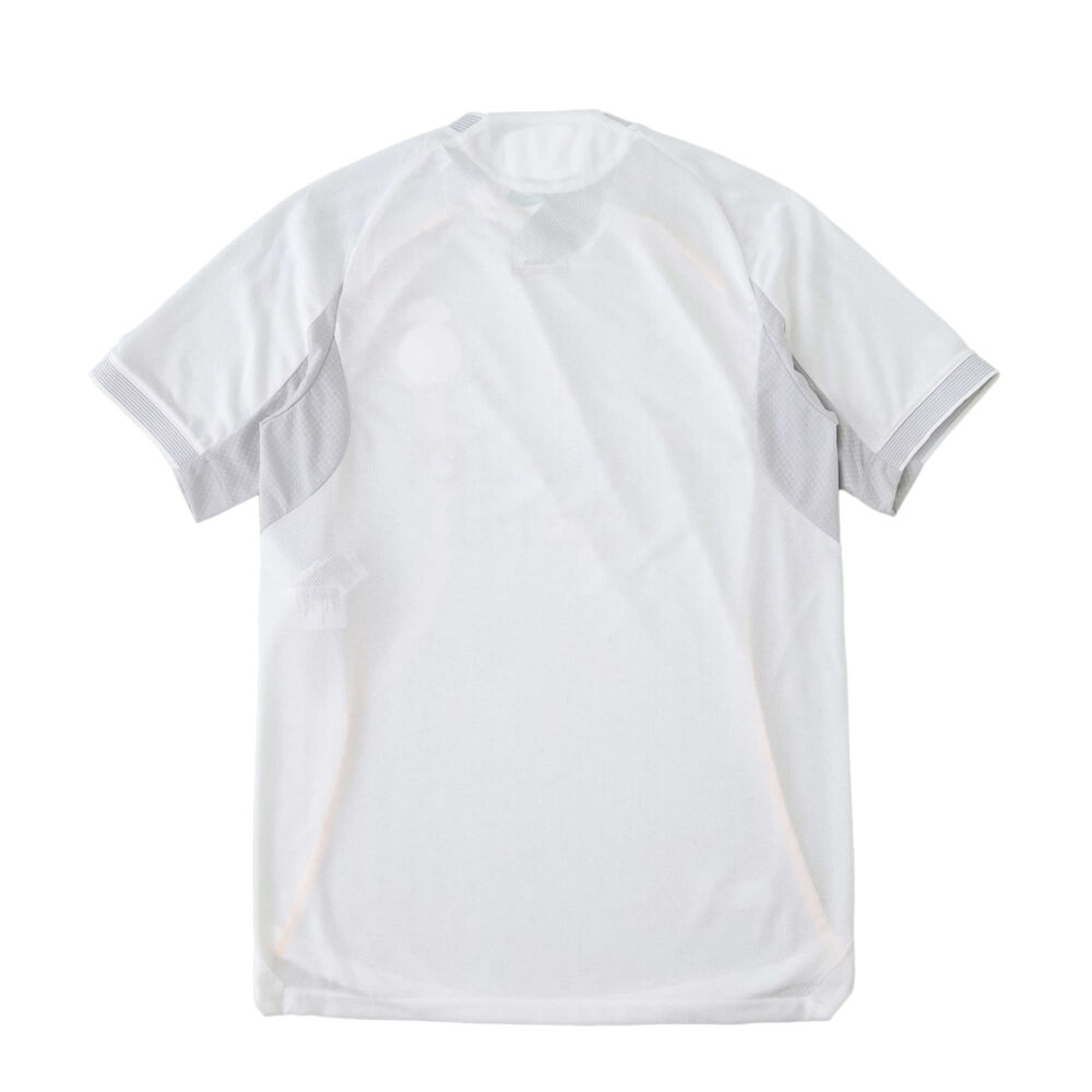 Back view of the Real Madrid 2025/26 Home Player Version jersey in white.