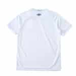 Back view of Santos FC Home 2025/26 Player Version jersey in white with Umbro logo below the collar.