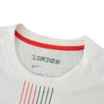 Close-up of the Chelsea Away 2025/26 Player Version jersey collar with "London" text inside.