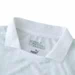 Close-up of the collar and inner neck area of the Palmeiras Away 2025/26 Fan Version jersey by Puma.