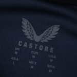 Close-up of Castore logo and size details inside Athletic Bilbao Away 2025/26 Fan Version jersey.