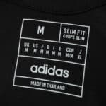 Adidas Inter Miami CF Away 2025/26 Player Version shirt size label, medium, slim fit, made in Thailand.