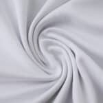 Close-up of Newcastle United 2025/26 home fan version jersey fabric, showing texture and material quality.