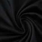 Close-up of the black fabric used for the Aston Villa Away 2025/26 Fan Version football shirt.
