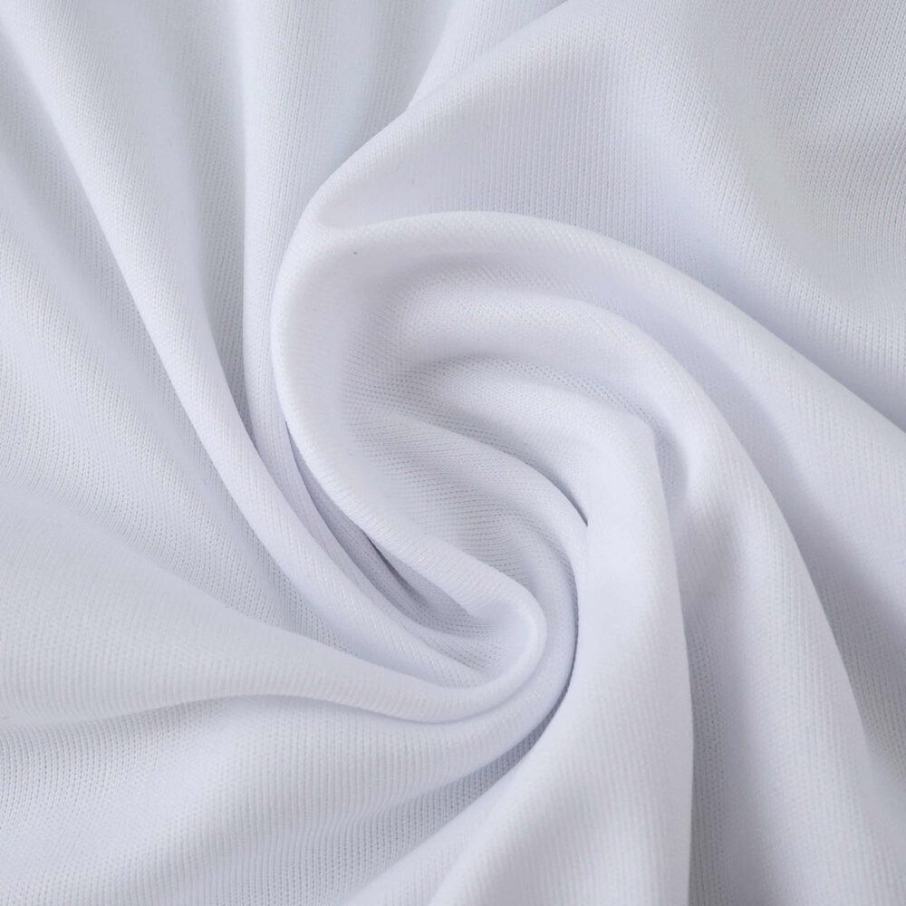 Close-up of white fabric texture for SL Benfica Third 2025/26 Fan Version jersey.