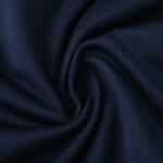 Close-up of dark navy fabric used for Athletic Bilbao Away 2025/26 Fan Version jersey, showing texture and weave.