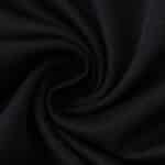 Close-up of the black fabric texture used in the Corinthians Away 2025/26 Fan Version jersey.