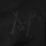 Close-up of the Inter Miami CF Away 2025/26 Player Version jersey featuring a stylized "M" logo.