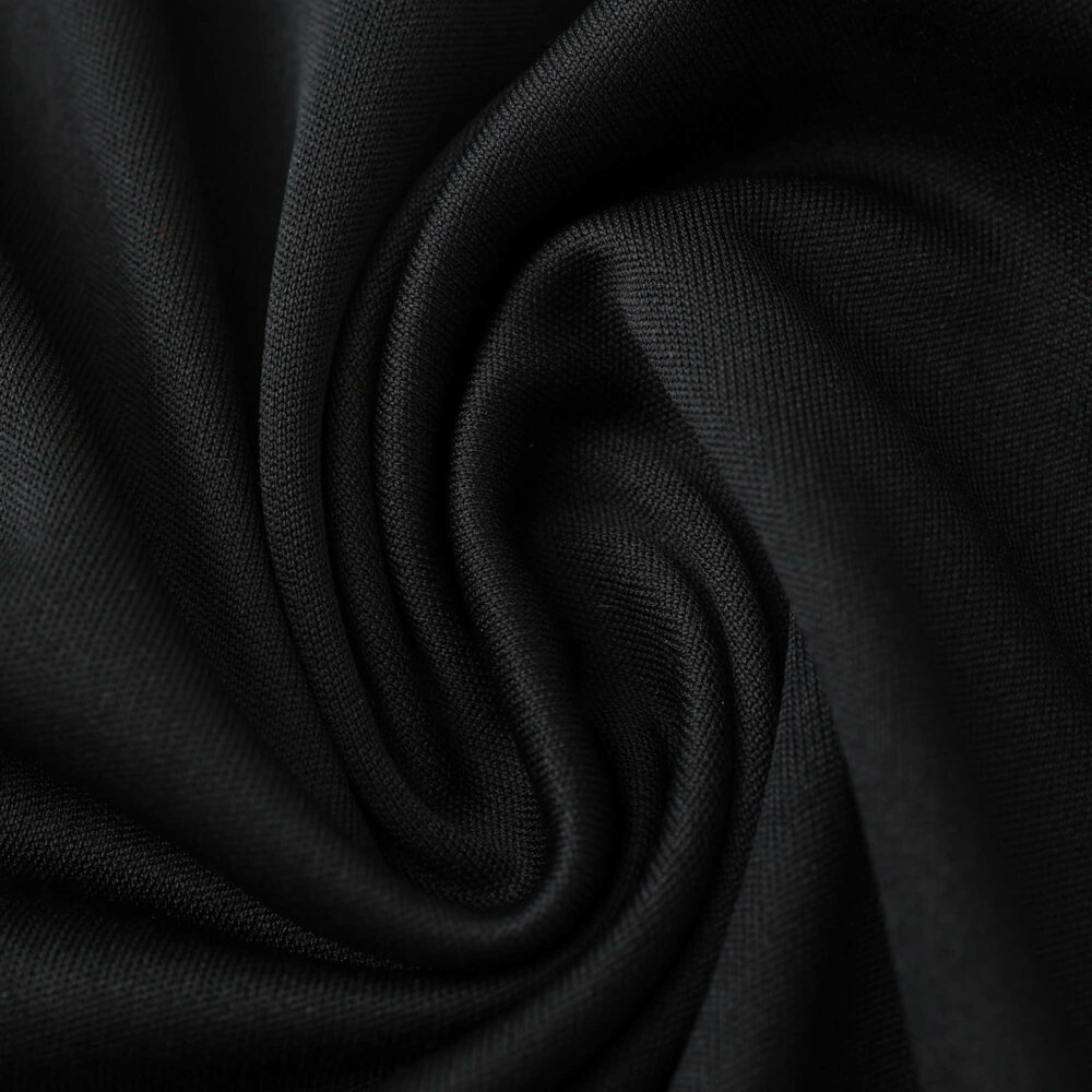 Close-up of black fabric texture for Inter Miami CF Away 2025/26 Player Version jersey.