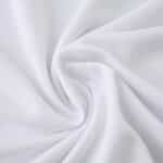Close-up of white Tottenham Hotspur 2025/26 Home Fan Version jersey fabric with textured detail.
