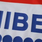 Close-up of the Rangers Away 2025/26 fan version jersey showing part of the sponsor logo.