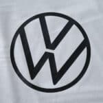 Volkswagen logo on the VfL Wolfsburg Away 2025/26 Fan Version jersey fabric.
