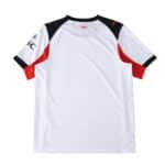 Back view of AC Milan Away 2025/26 Fan Version jersey, featuring white with red and black accents.