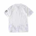 Back view of the Manchester United 2025/26 Away Player Version jersey in white with subtle graphic accents.