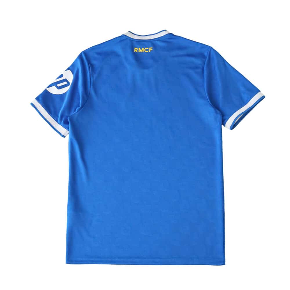 Back view of the Real Madrid Third 2025/26 Player Version jersey in blue with white accents.