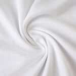 Close-up of white AC Milan Away 2025/26 Player Version jersey fabric, showing texture and weave.