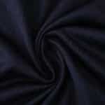 Close-up of navy blue fabric used for the Olympique Marseille Away 2025/26 Player Version jersey.