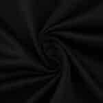 Close-up of the dark fabric used in the RC Lens Away 2025/26 Fan Version jersey, showing texture and detail.