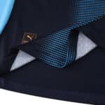 Close-up of Olympique Marseille 2025/26 Away Player Version jersey fabric and detailing.