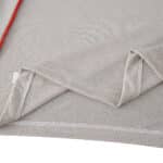 Close-up of SL Benfica Away 2025/26 Player Version jersey fabric showing texture and stitching details.