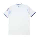Back view of Aston Villa Third 2025/26 Fan Version jersey, white with purple trim and sleeve detailing.