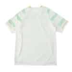 Back view of Celtic Third 2025/26 Player Version jersey in white with green and orange accents.