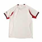 Back view of Liverpool Away 2025/26 Player Version jersey, white with red and black sleeve accents.
