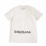 Back view of the Napoli Away 2025/26 Fan Version jersey in white with "Sorgesana" sponsor text.