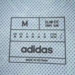 Juventus Away 2025/26 Player Version jersey size label, adidas branding, slim fit, made in Vietnam.