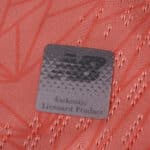 Close-up of the FC Porto Away 2025/26 Player Version jersey fabric with authenticity patch.