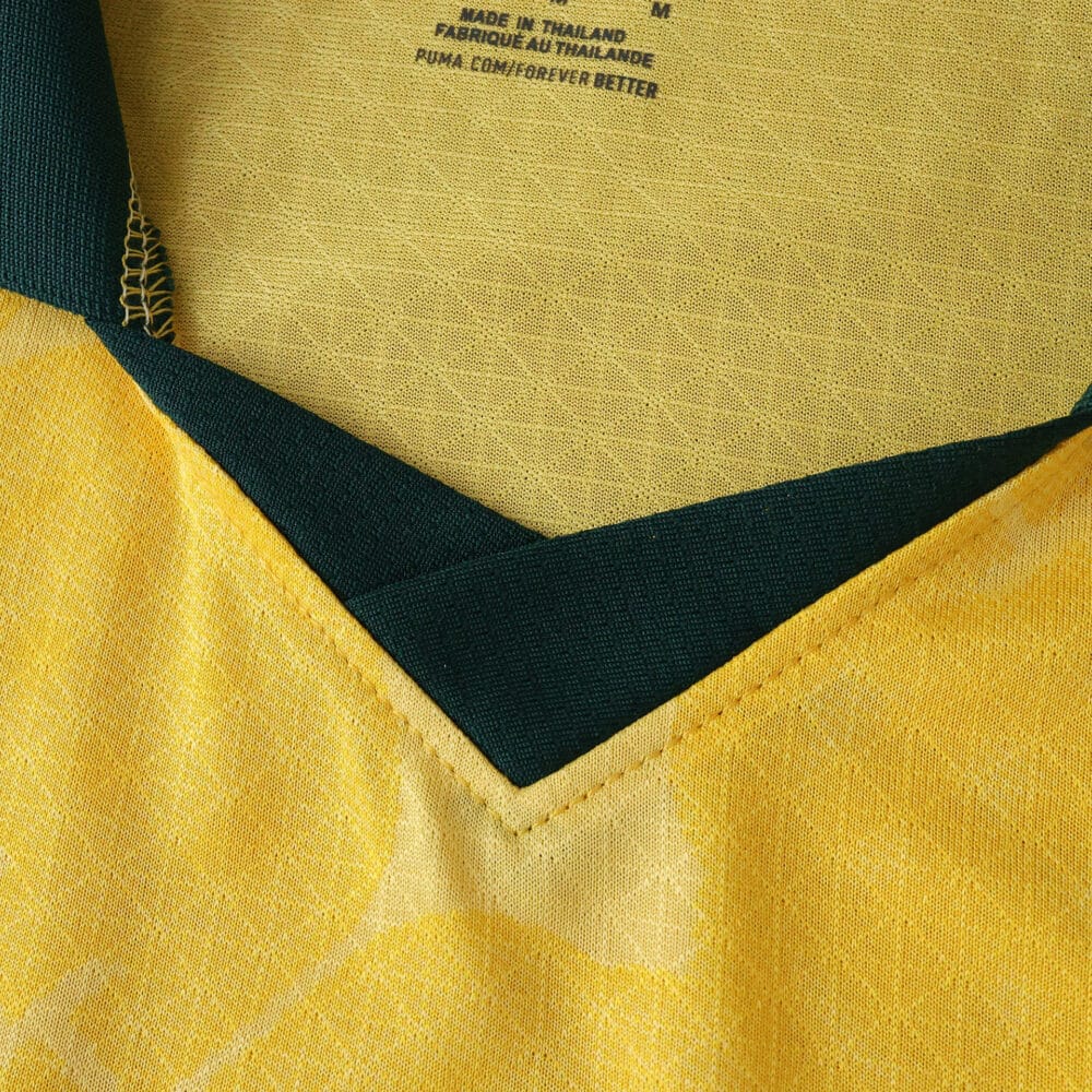 Close-up of the collar and fabric details on the AC Milan Third 2025/26 Player Version jersey.