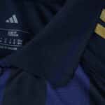 Close-up of the collar and upper chest area of the Fenerbahce Third 2025/26 Fan Version jersey.